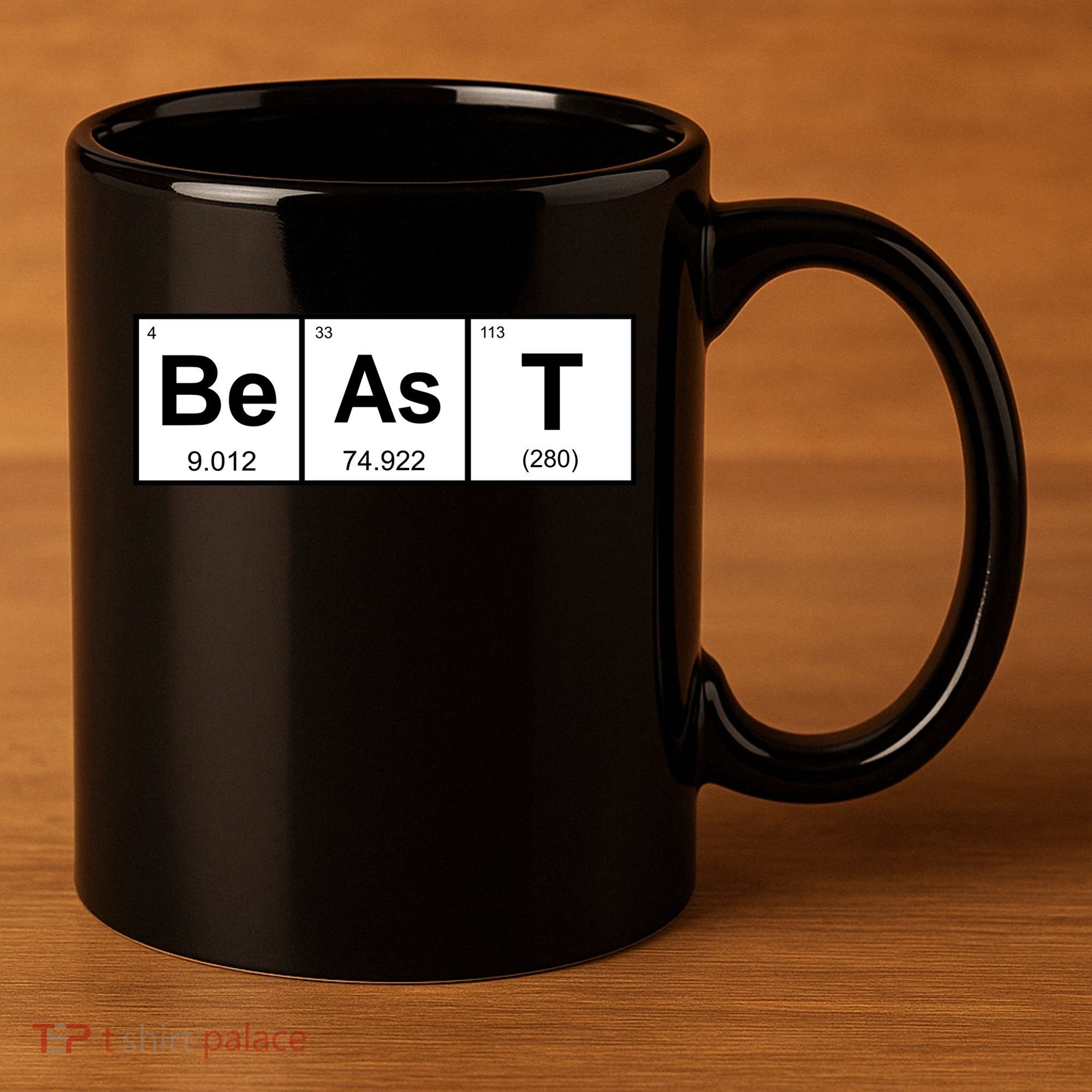 Beast Table of Elements 11oz C Handle Ceramic Mug