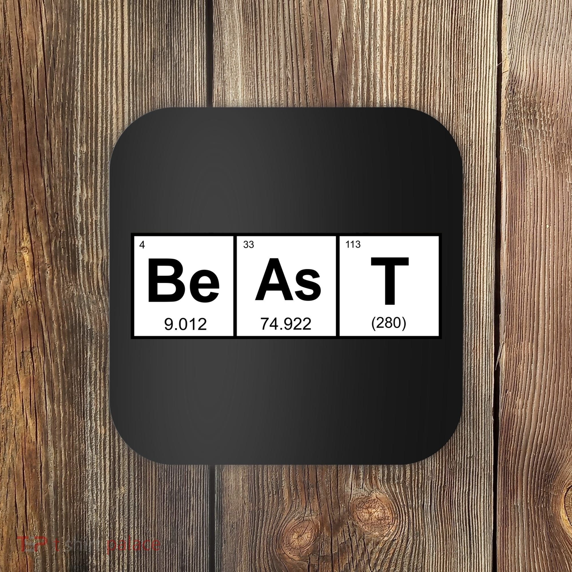 Beast Table of Elements Coaster