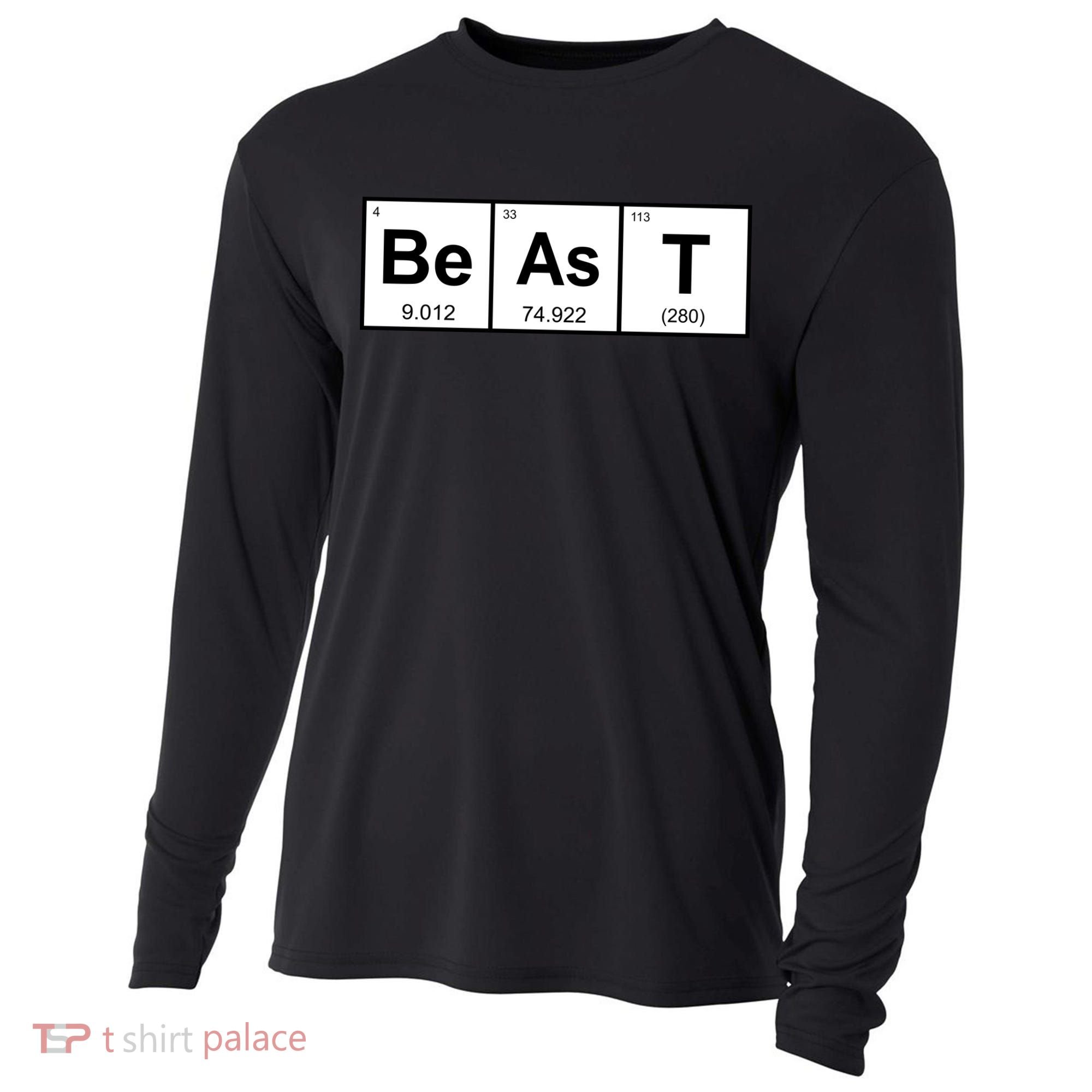 Beast Table of Elements Cooling Performance Long Sleeve Crew