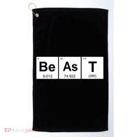 Beast Table of Elements Golf Towel thumb 0