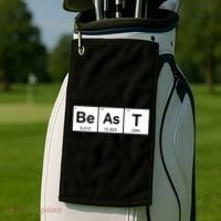 Beast Table of Elements Golf Towel thumb 2
