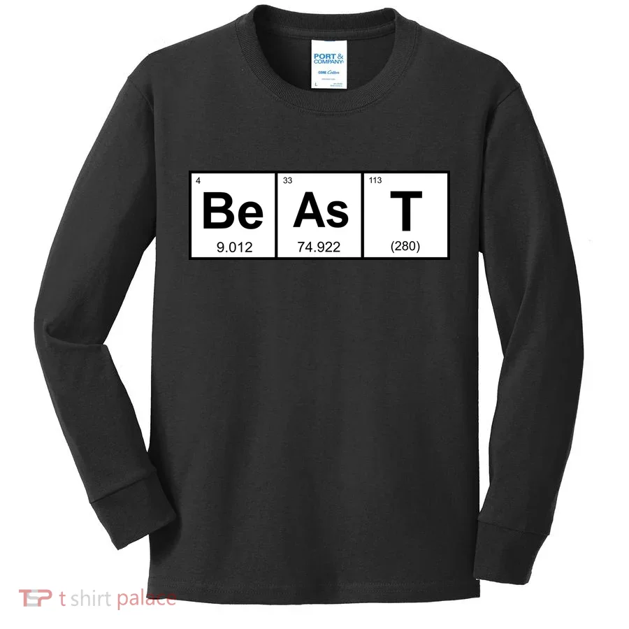 Beast Table of Elements Kids Long Sleeve Shirt