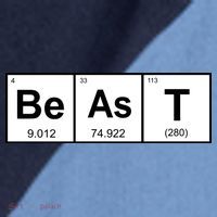 Beast Table of Elements Raglan Baseball Sleeve Shirt thumb 2