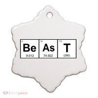 Beast Table of Elements Ceramic Ornament thumb 0