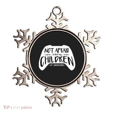 Beat My Children At Video Games Funny Ornament