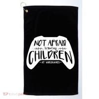 Beat My Children At Video Games Funny Golf Towel thumb 0