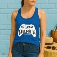 Beat My Children At Video Games Funny Women's Tank Top thumb 2