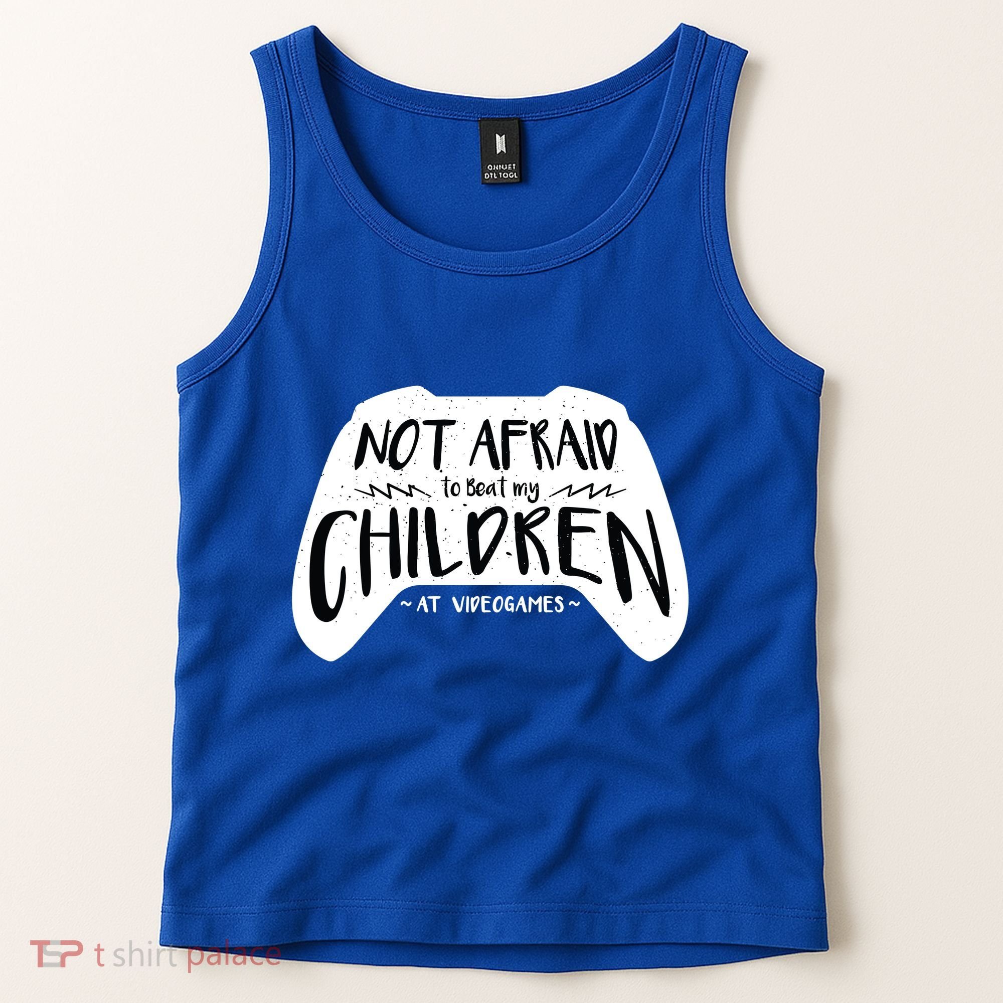 Beat My Children At Video Games Funny Tank Top
