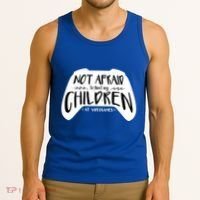 Beat My Children At Video Games Funny Tank Top thumb 3