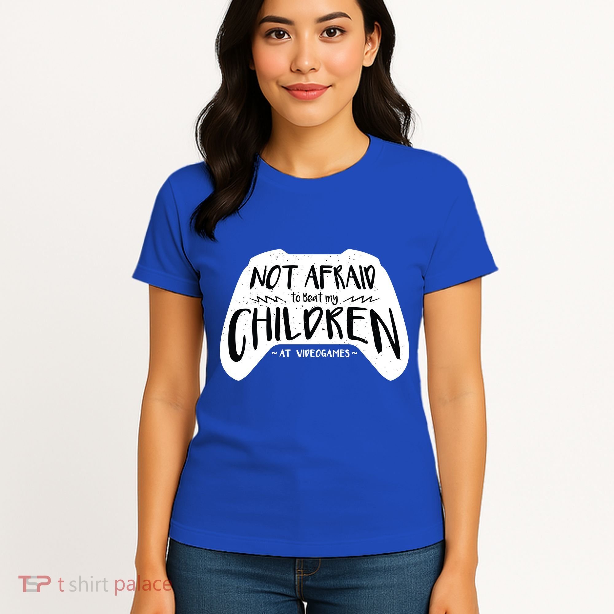 Beat My Children At Video Games Funny Women's T-Shirt