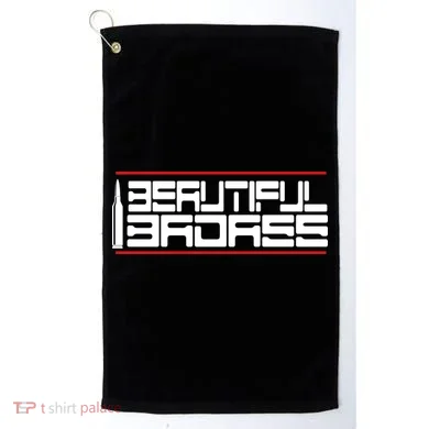 Beautiful Badass Golf Towel