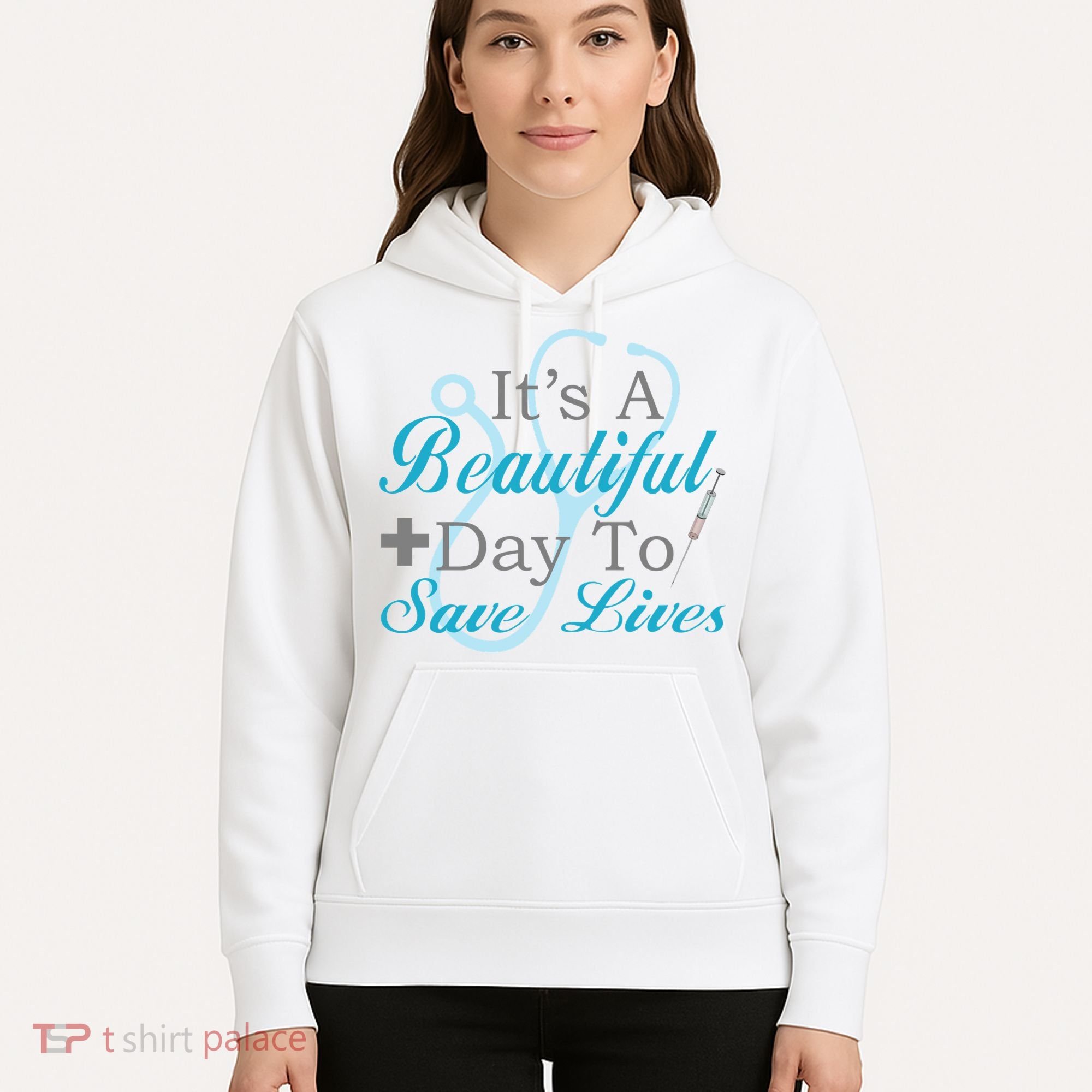 Beautiful Day To Save Lives Nurse Hoodie