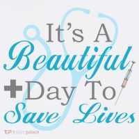 Beautiful Day To Save Lives Nurse Sweatshirt thumb 3