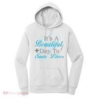 Beautiful Day To Save Lives Nurse Women's Hoodie thumb 0