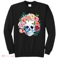 Beautiful Flower Skull Sweatshirt thumb 0
