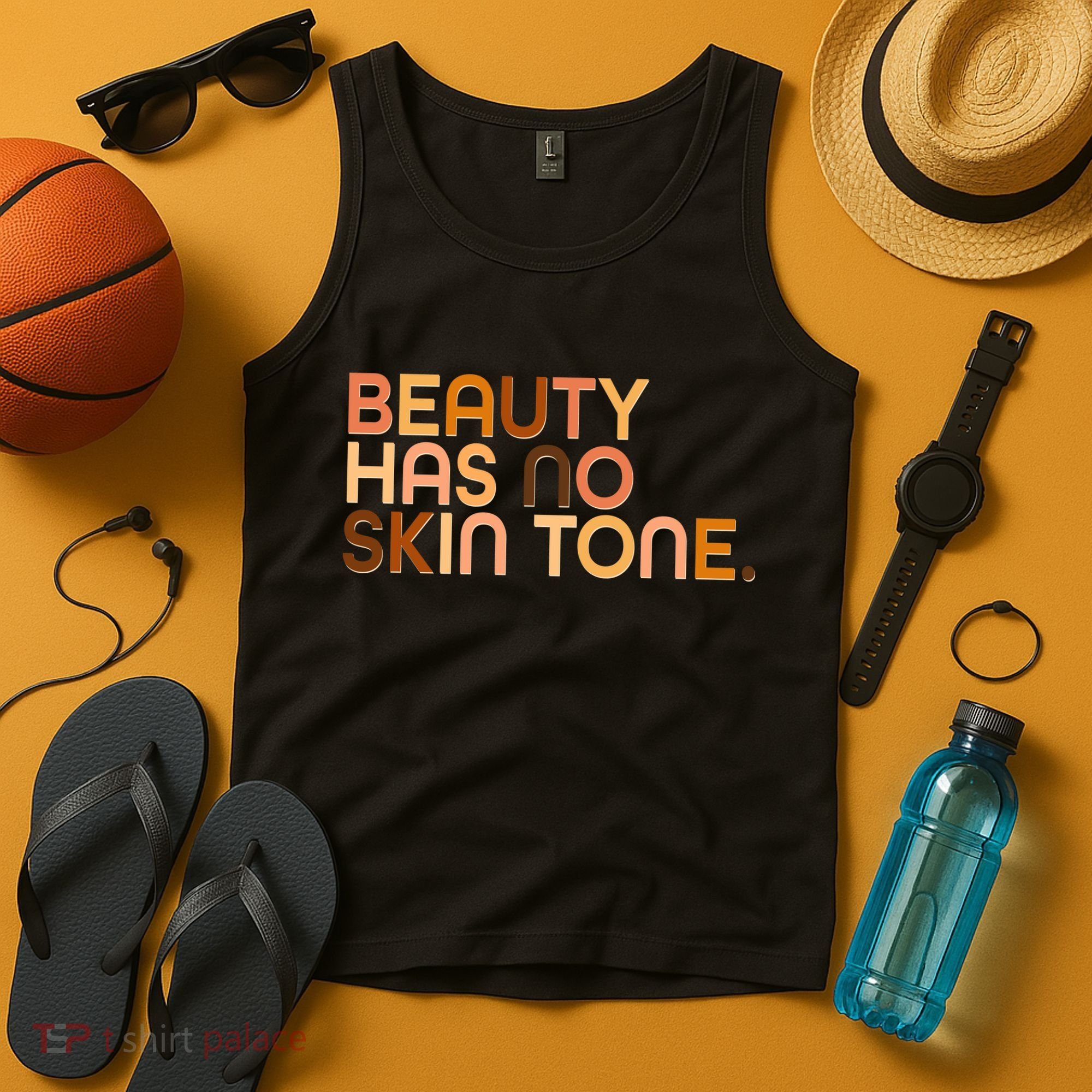 Beauty Has No Skin Tone Body Positive Diversity Tank Top