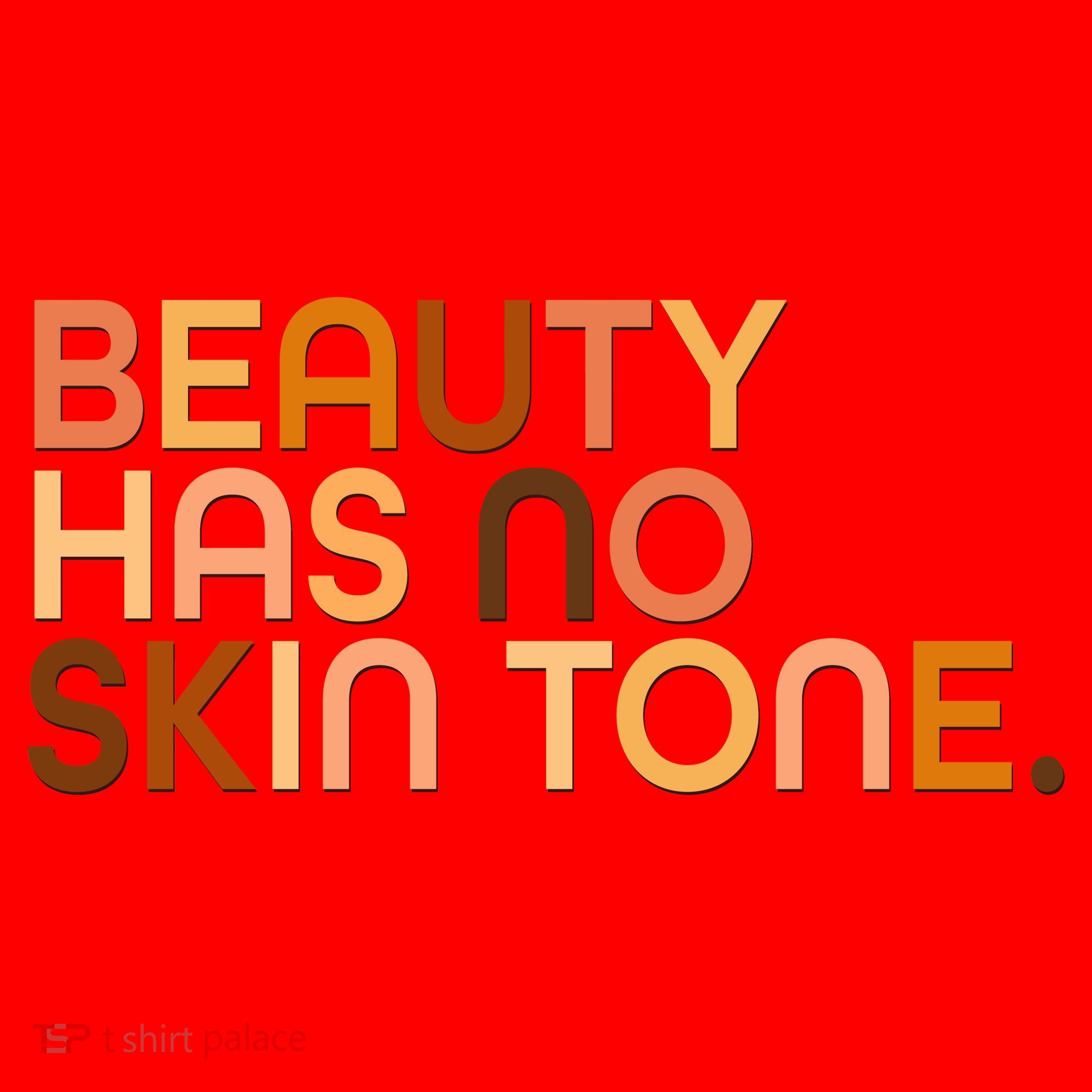 Beauty Has No Skin Tone Body Positive Diversity Santa Hat