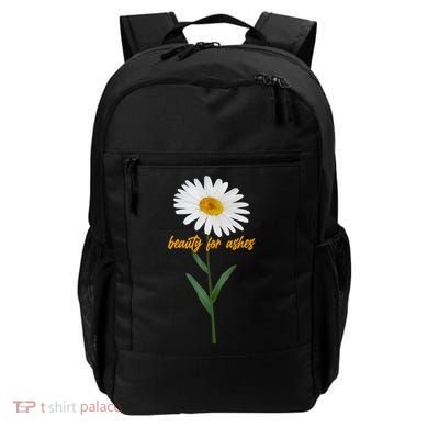 Beauty To Ashes Daisy Flower Backpack