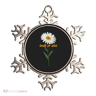 Beauty To Ashes Daisy Flower Ornament