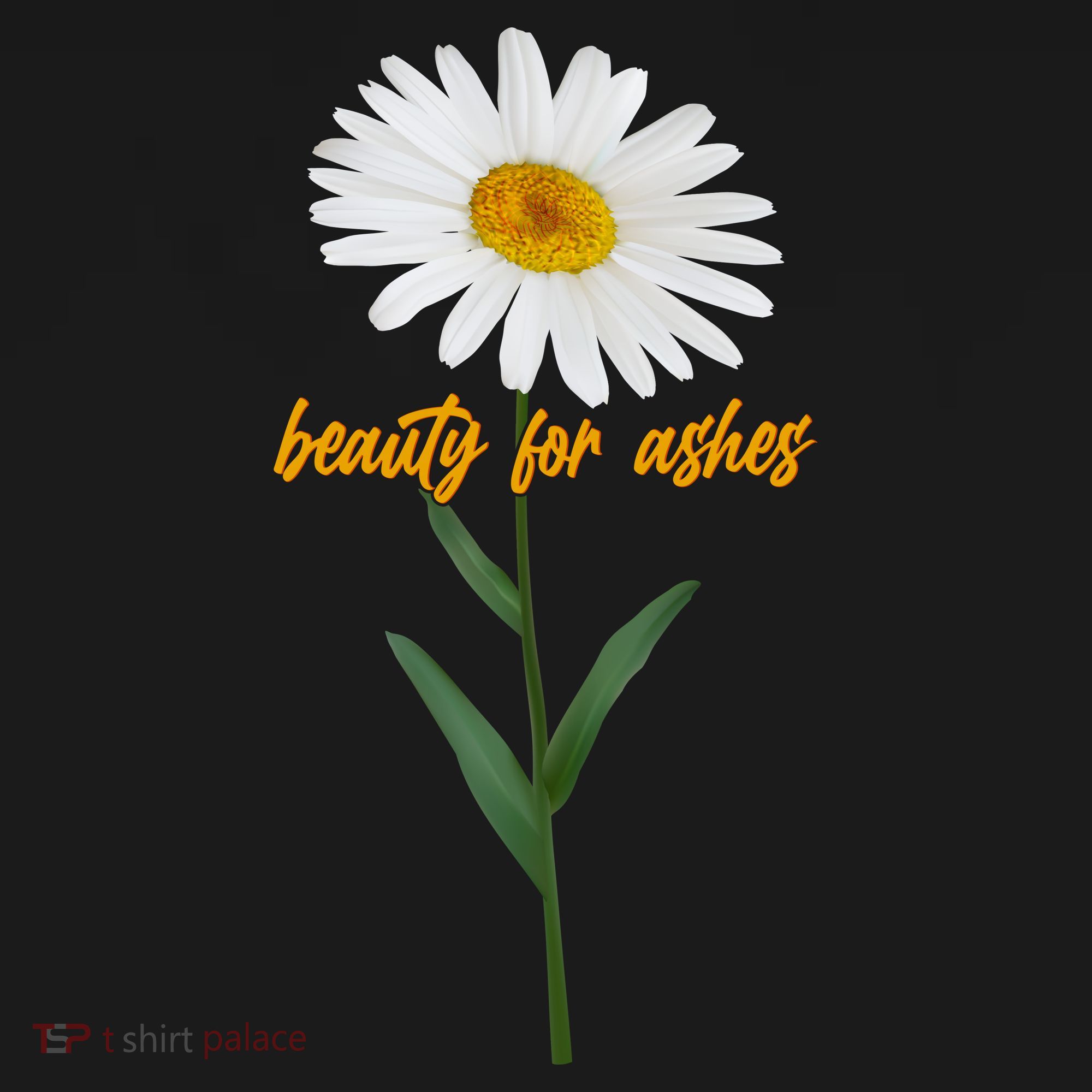 Beauty To Ashes Daisy Flower Ornament