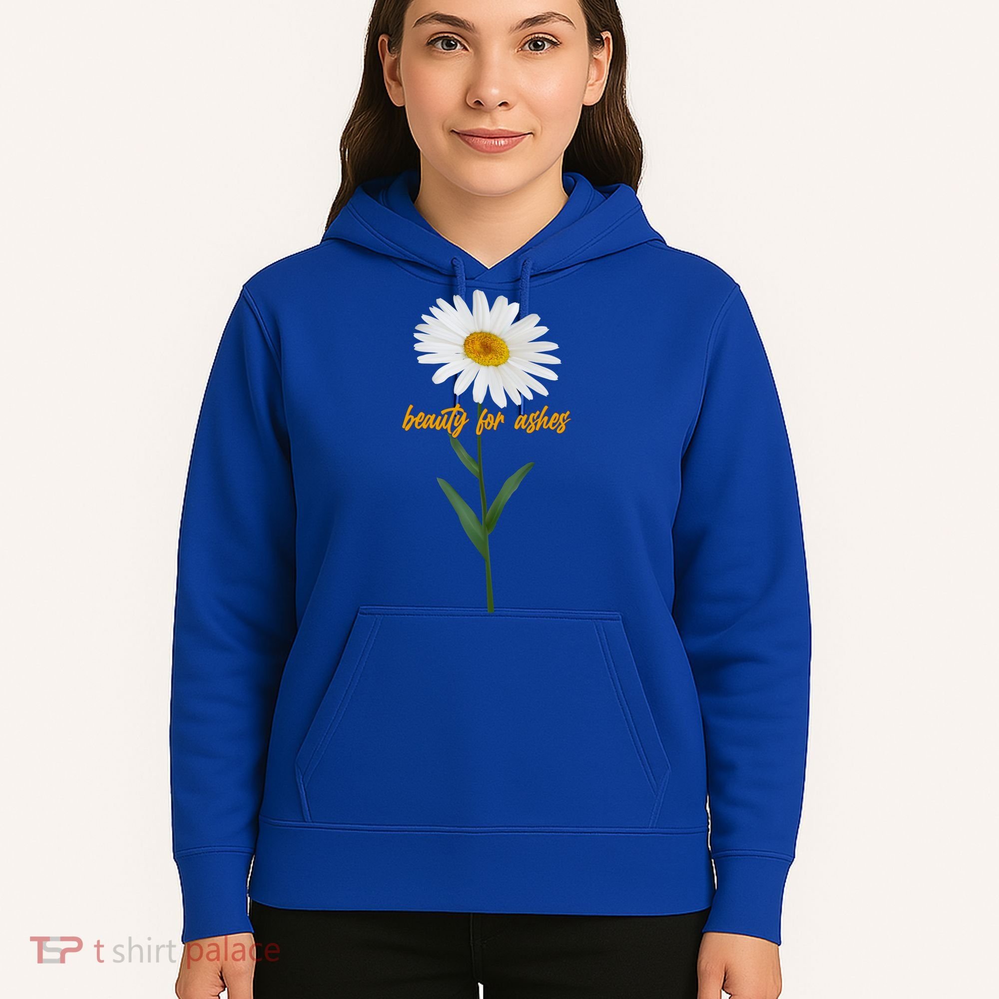 Beauty To Ashes Daisy Flower Hoodie