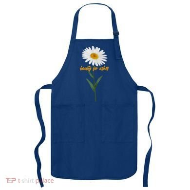 Beauty To Ashes Daisy Flower Apron