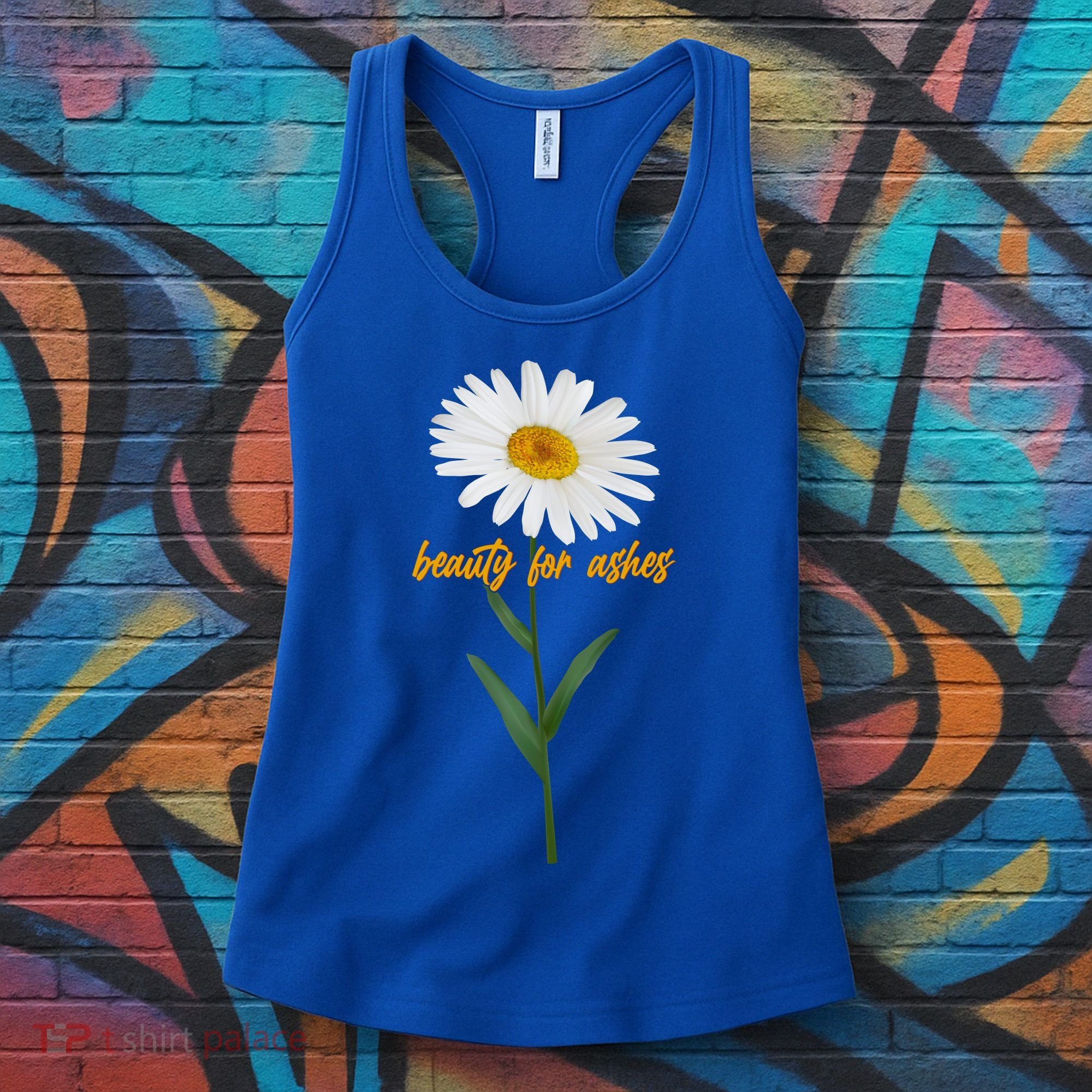 Beauty To Ashes Daisy Flower Women's Tank Top