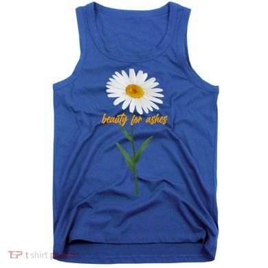 Beauty To Ashes Daisy Flower Tank Top