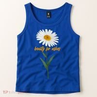 Beauty To Ashes Daisy Flower Tank Top thumb 2