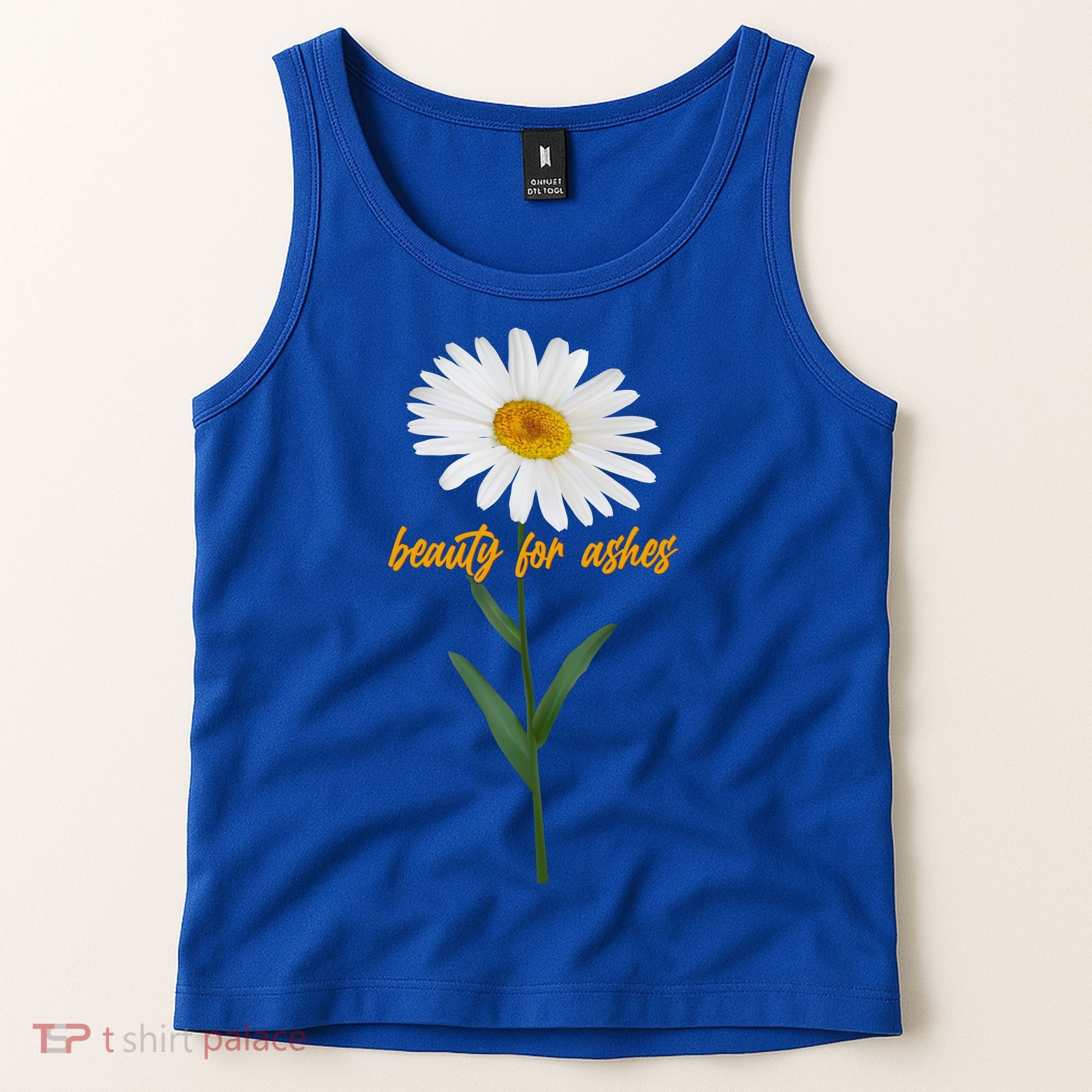 Beauty To Ashes Daisy Flower Tank Top