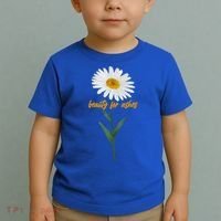 Beauty To Ashes Daisy Flower Toddler T-Shirt thumb 2