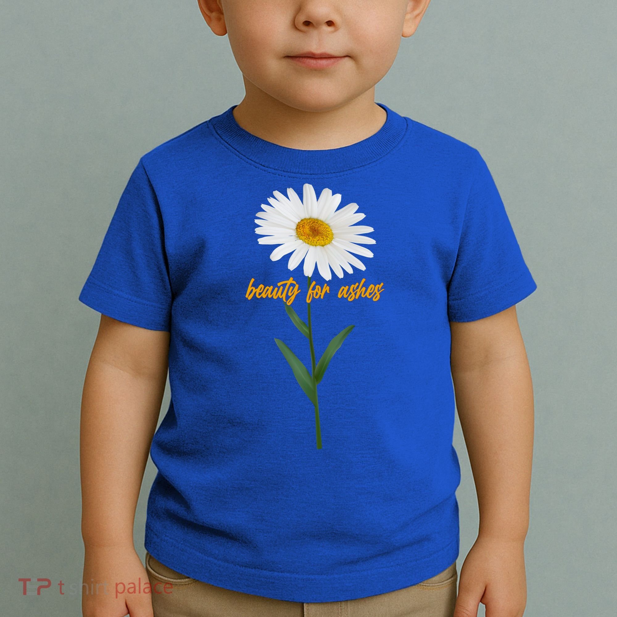 Beauty To Ashes Daisy Flower Toddler T-Shirt
