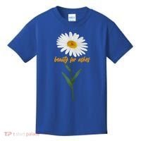 Beauty To Ashes Daisy Flower Kids T-Shirt thumb 0