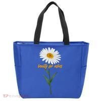 Beauty To Ashes Daisy Flower Tote Bag thumb 0