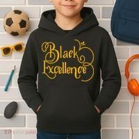 Black Excellence Kids Hoodie thumb 2