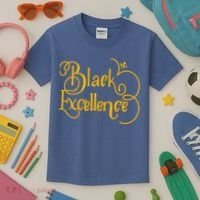 Black Excellence Kids T-Shirt thumb 3