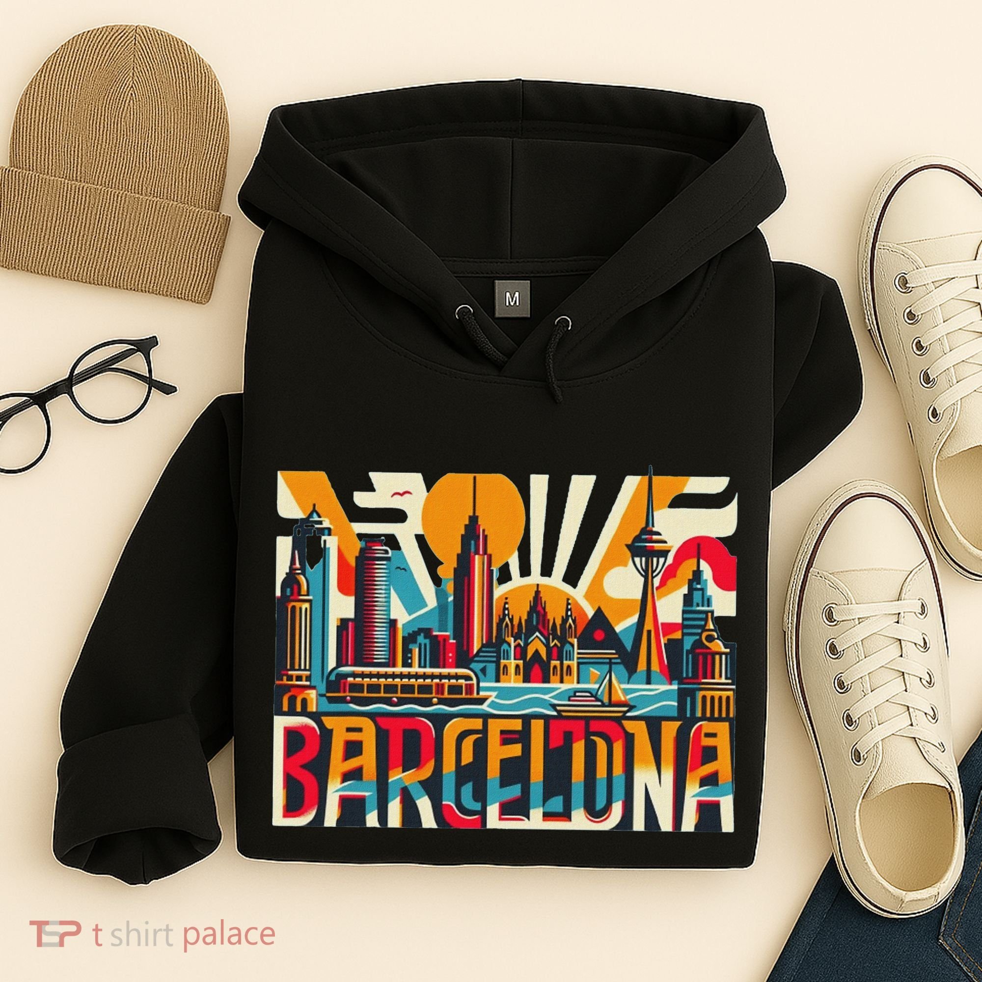 Barcelona Espana Barcelona Spain Hoodie