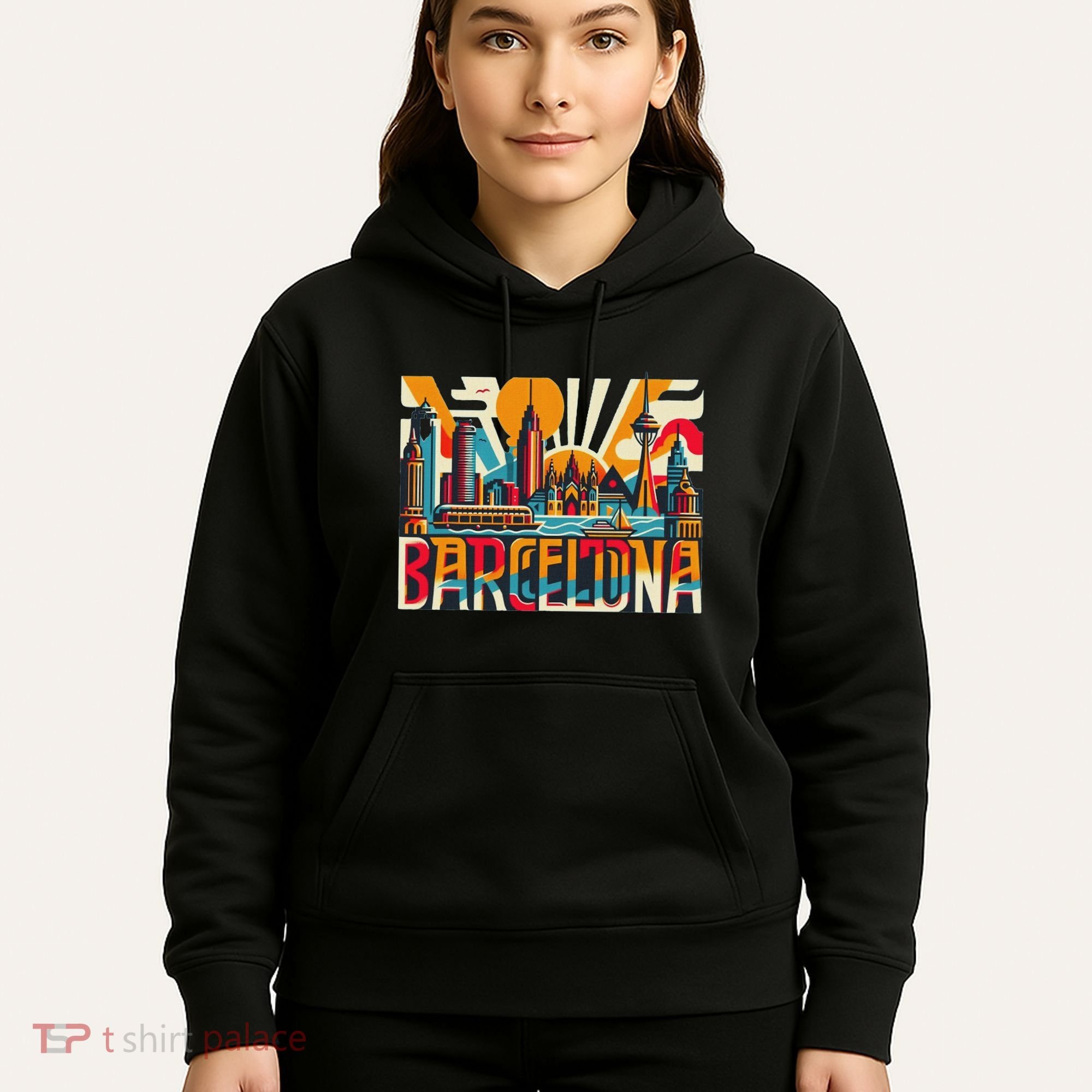 Barcelona Espana Barcelona Spain Hoodie