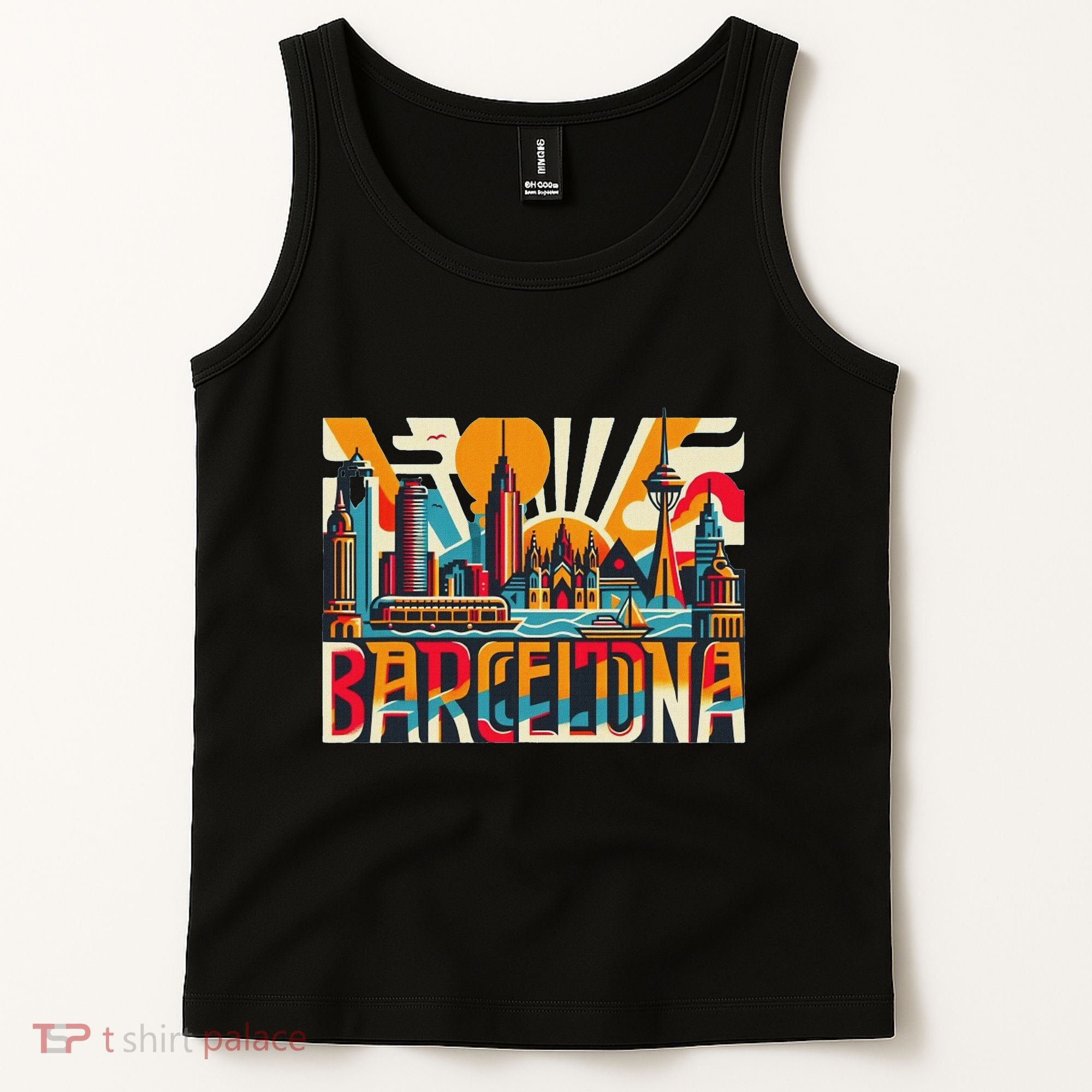 Barcelona Espana Barcelona Spain Tank Top