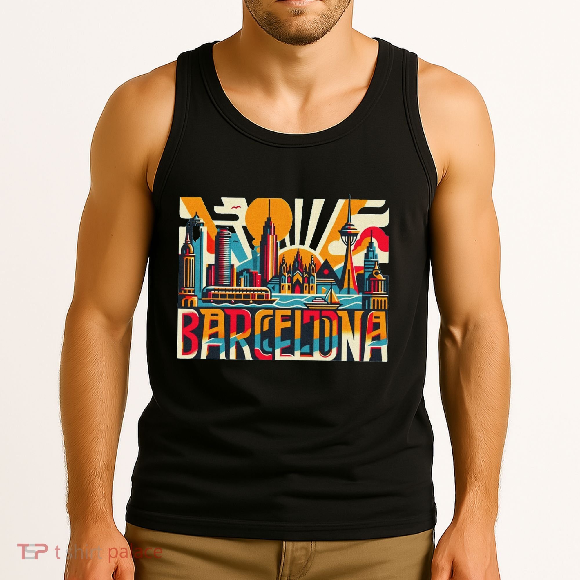 Barcelona Espana Barcelona Spain Tank Top
