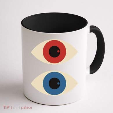 Bauhaus Eyes Coffee Mug back