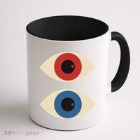 Bauhaus Eyes Coffee Mug thumb 1