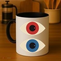 Bauhaus Eyes Coffee Mug thumb 4