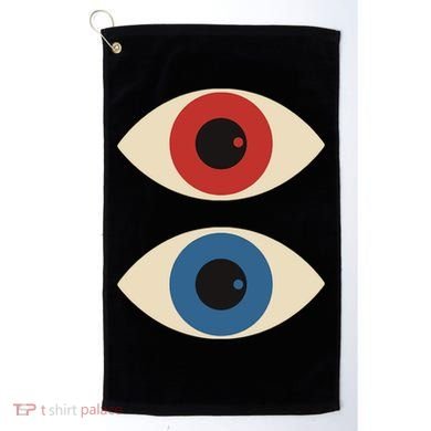 Bauhaus Eyes Golf Towel