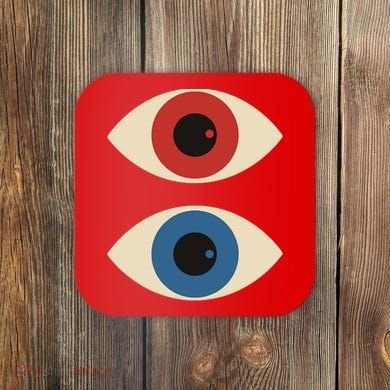 Bauhaus Eyes Coaster