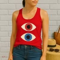 Bauhaus Eyes Women's Tank Top thumb 2