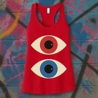 Bauhaus Eyes Women's Tank Top thumb 3