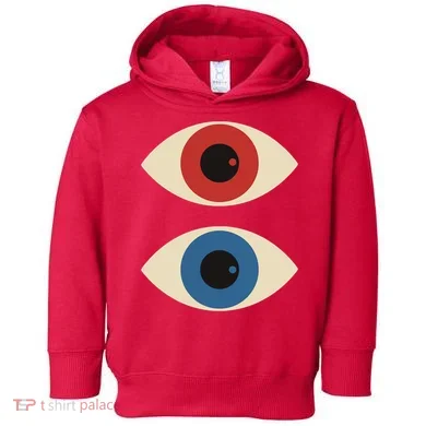 Bauhaus Eyes Toddler Hoodie