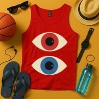 Bauhaus Eyes Tank Top thumb 4