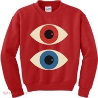 Bauhaus Eyes Kids Sweatshirt thumb 0
